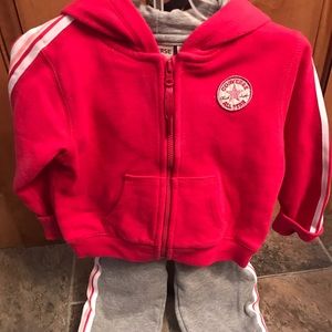 Converse Sweatsuit size 24 Months